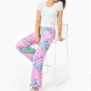 Lilly Pulitzer Linen Beach Pants Size Small
